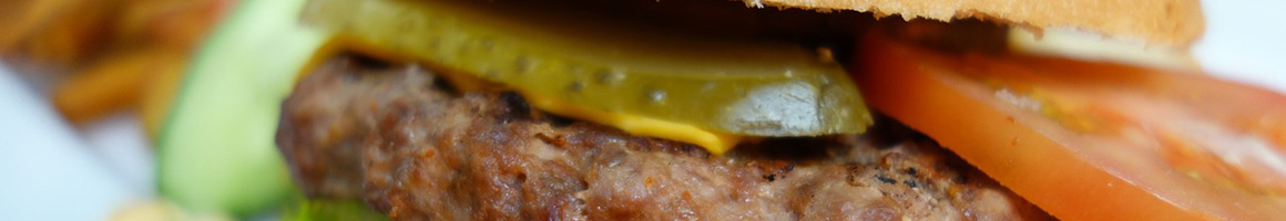 Eating American (Traditional) Burger Pub Food at Original Sobelman’s on St Paul restaurant in Milwaukee, WI.